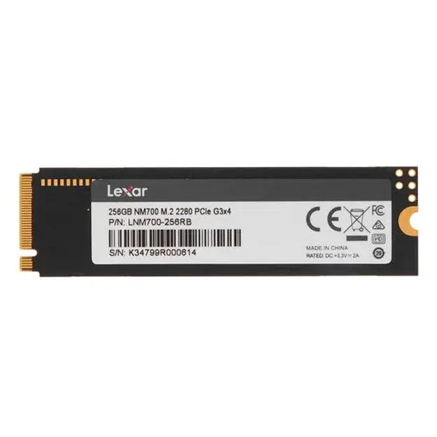 Твердотельный накопитель SSD Lexar 256 ГБ M.2 LNM700-256RB