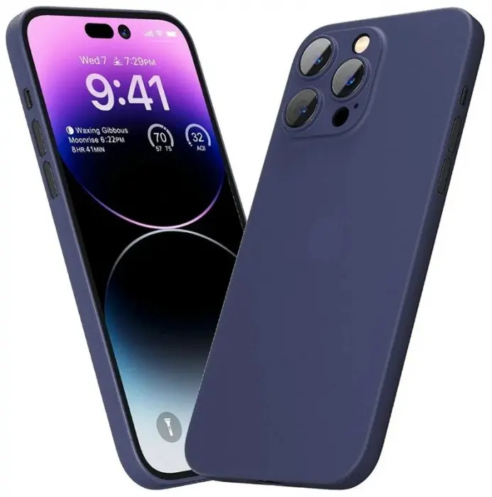 Qopqoq MeMUMI Apple Iphone 12 / 12 Pro Blue