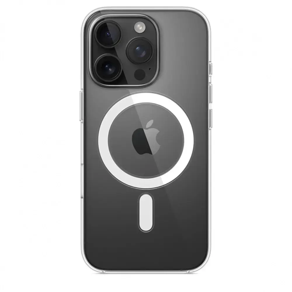 Оригинальный чехол для Iphone 16 Pro Clear Case with MagSafe (прозрачный)