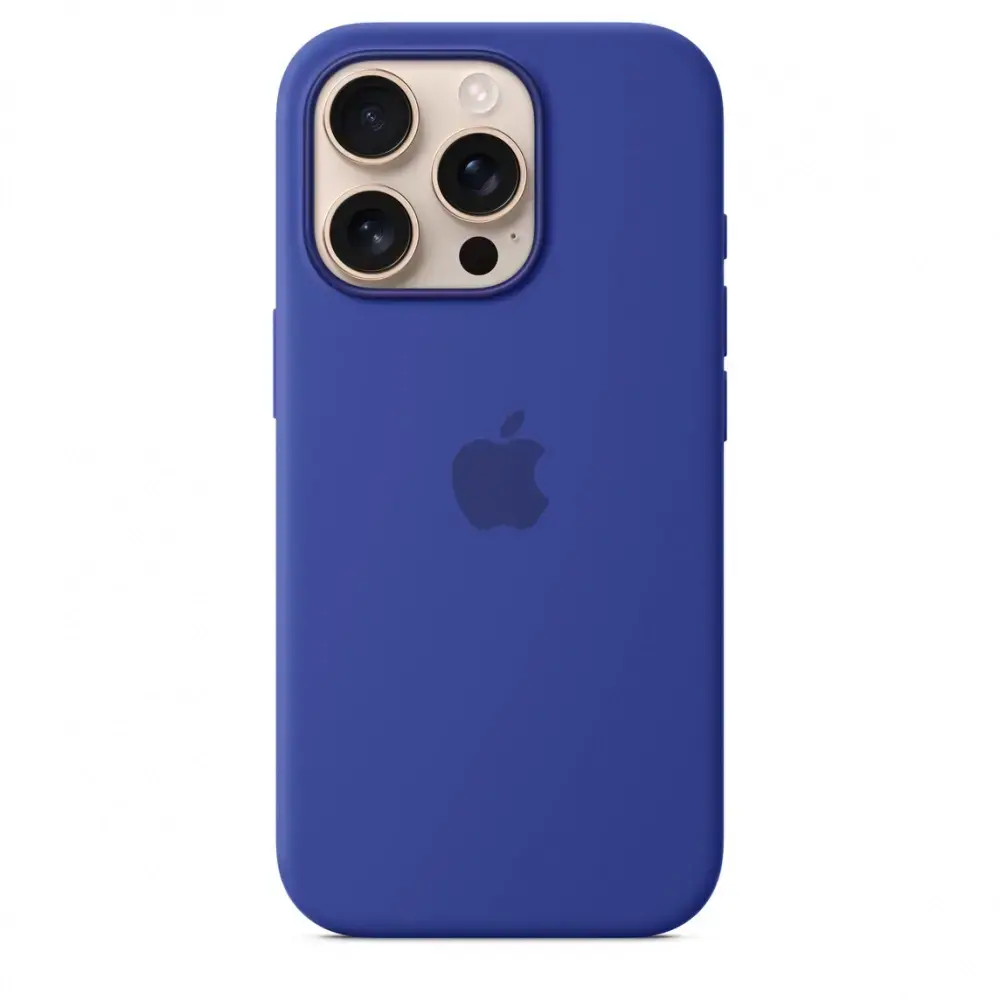 Чехол Silicone Case MagSafe Apple Iphone 16 Pro Dark Blue
