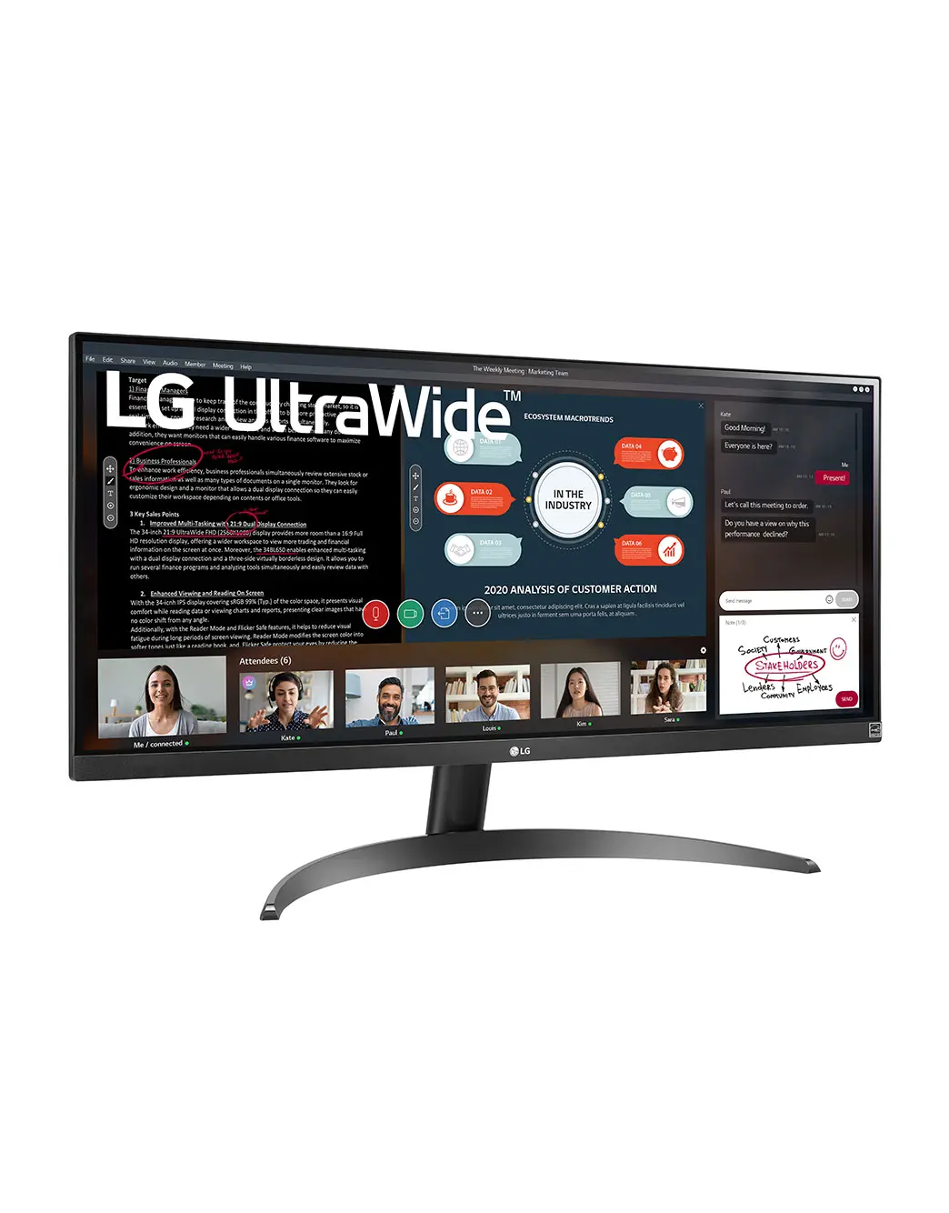 Monitor LG 29WN600-W IPS 29"