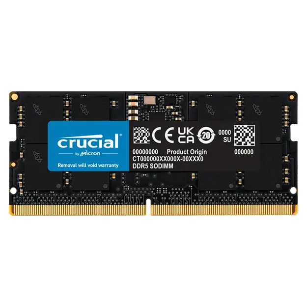 Oперативной память Crucial  DDDR5 16GB 4800Mhz SODIMM