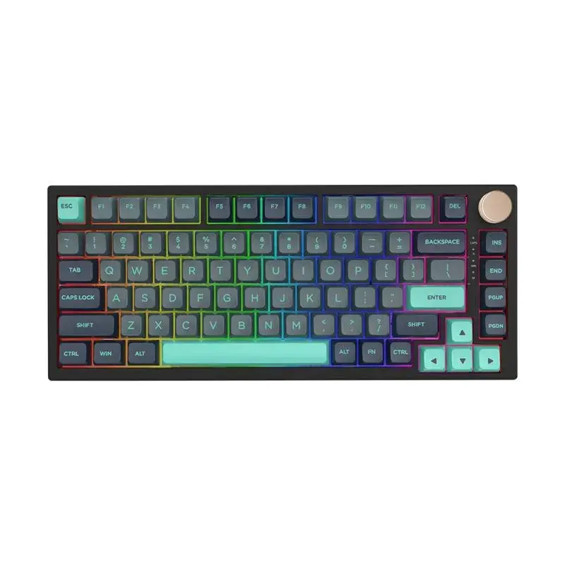 VGN N75 Gray Blue, Power Silver Switch, RGB, Hot-Swap