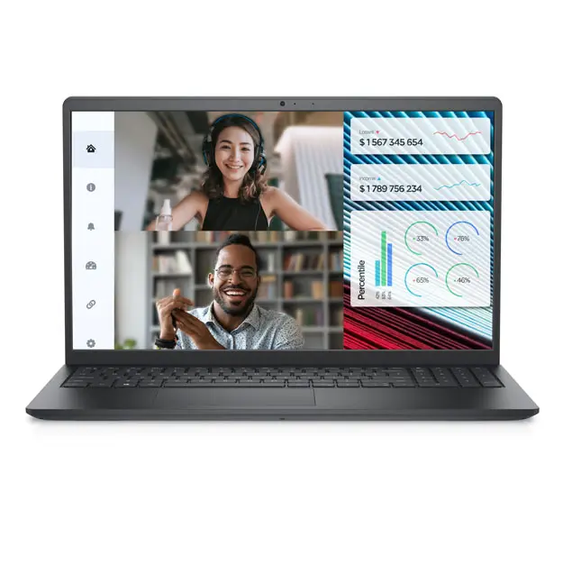 Ноутбук Dell Vostro 3510 / i7-1165G7 / DDR4 16GB / HDD 1TB SSD 256GB / MX350 2GB / FHD 15.6"