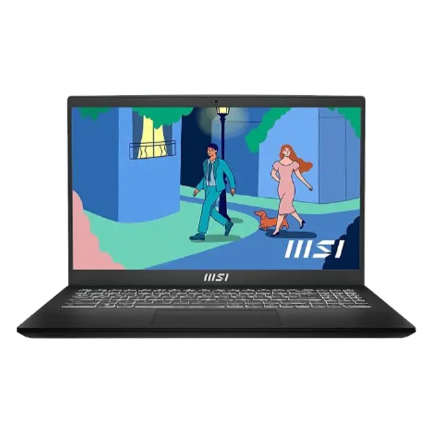 Ноутбук MSI MODERN 15 / R7-7730U / SSD 512GB / DDR4 8GB / FHD IPS 15.6" Black