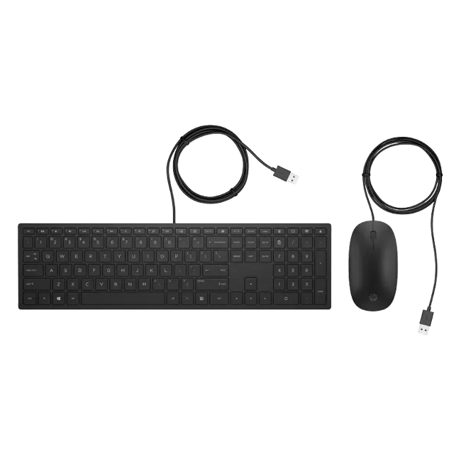 HP Pavilion Wired Keyboard and Mouse 400 RUSS (4CE97AA)