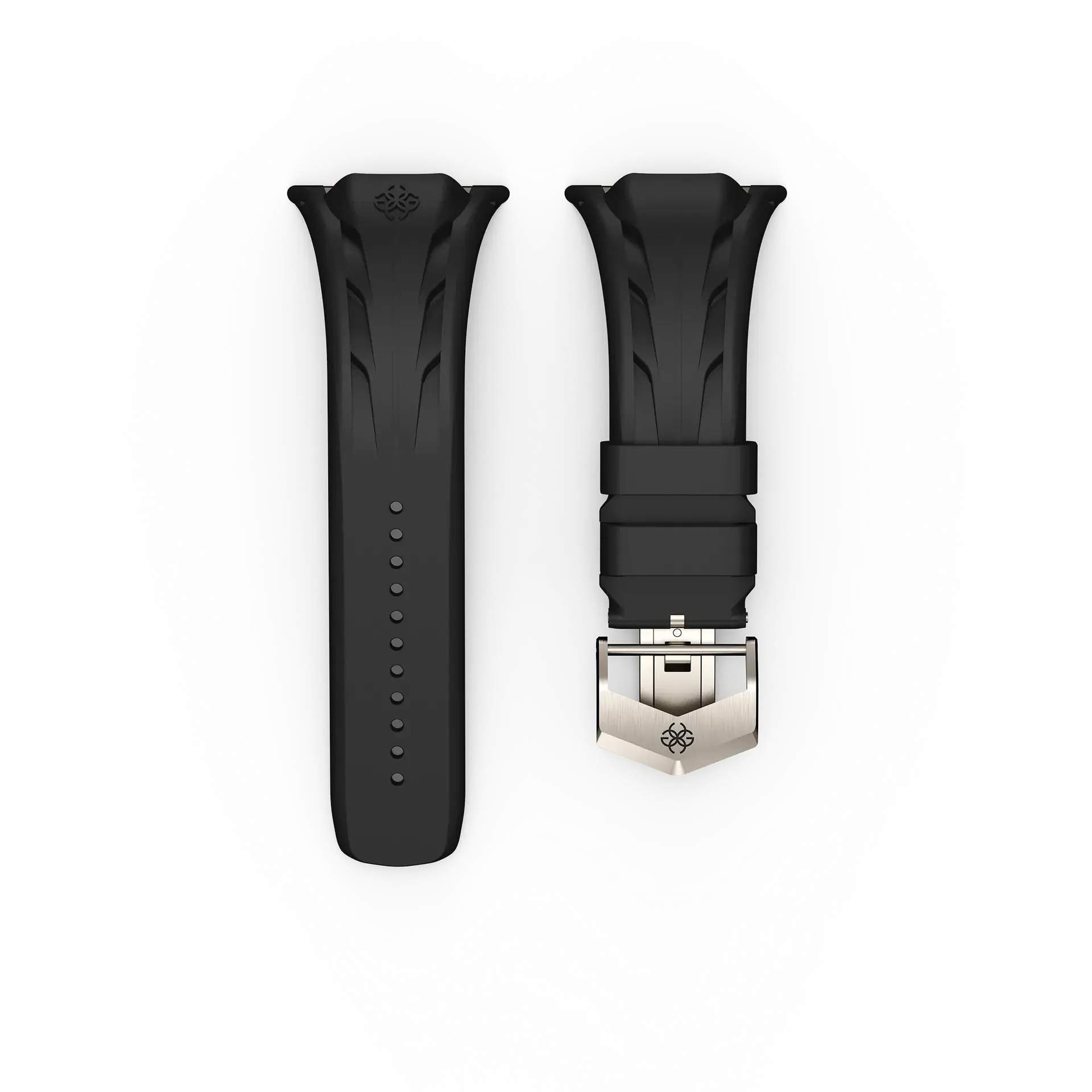 Apple Watch 44, 45, 46, 49 mm uchun Golden Concept Kauchuk FKM tasmasi