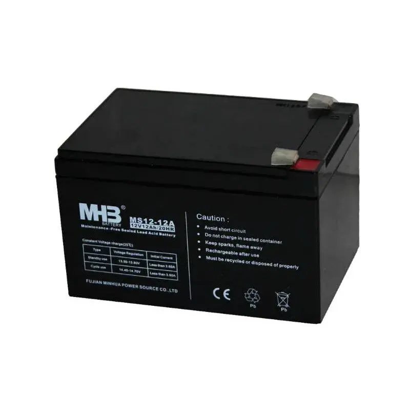 Akkumulyator MHB, Black MS12-12 12V 12Ah