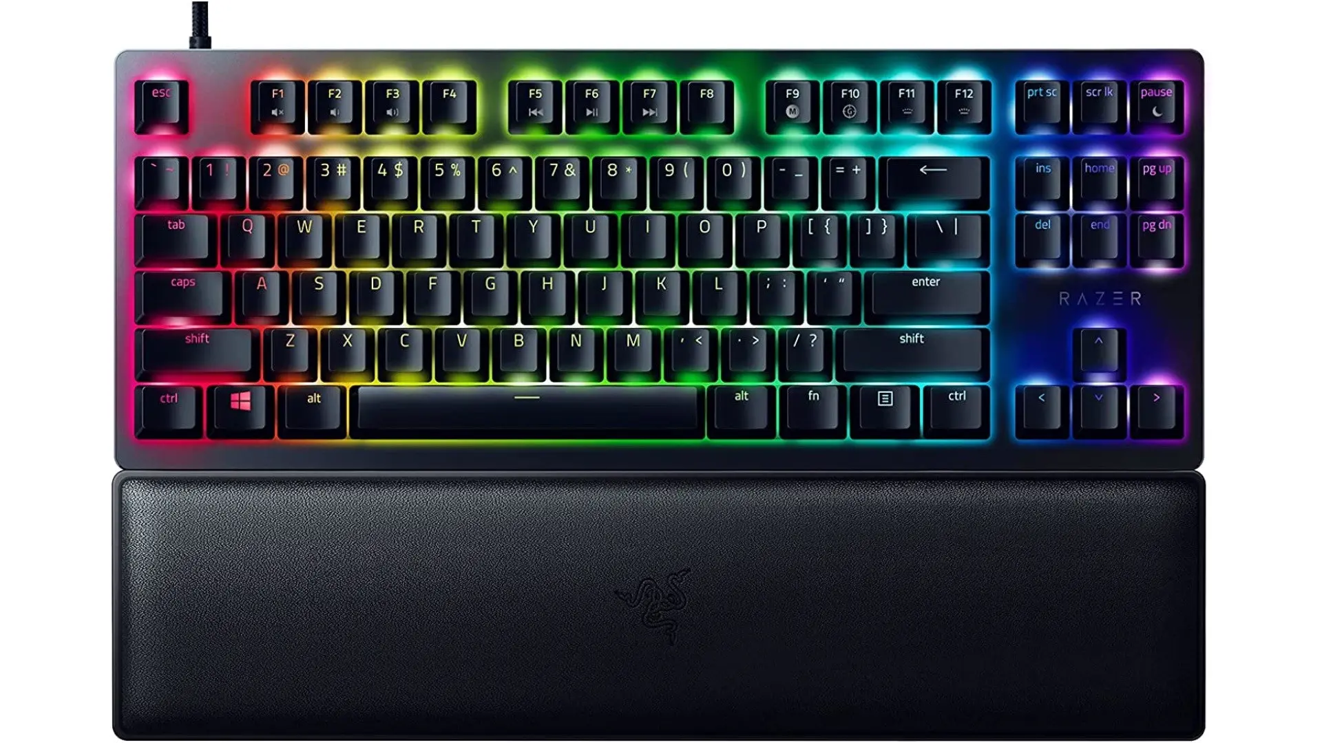 Клавиатура RAZER HUNTSMAN V2 – Clicky optical switch, PURPLE