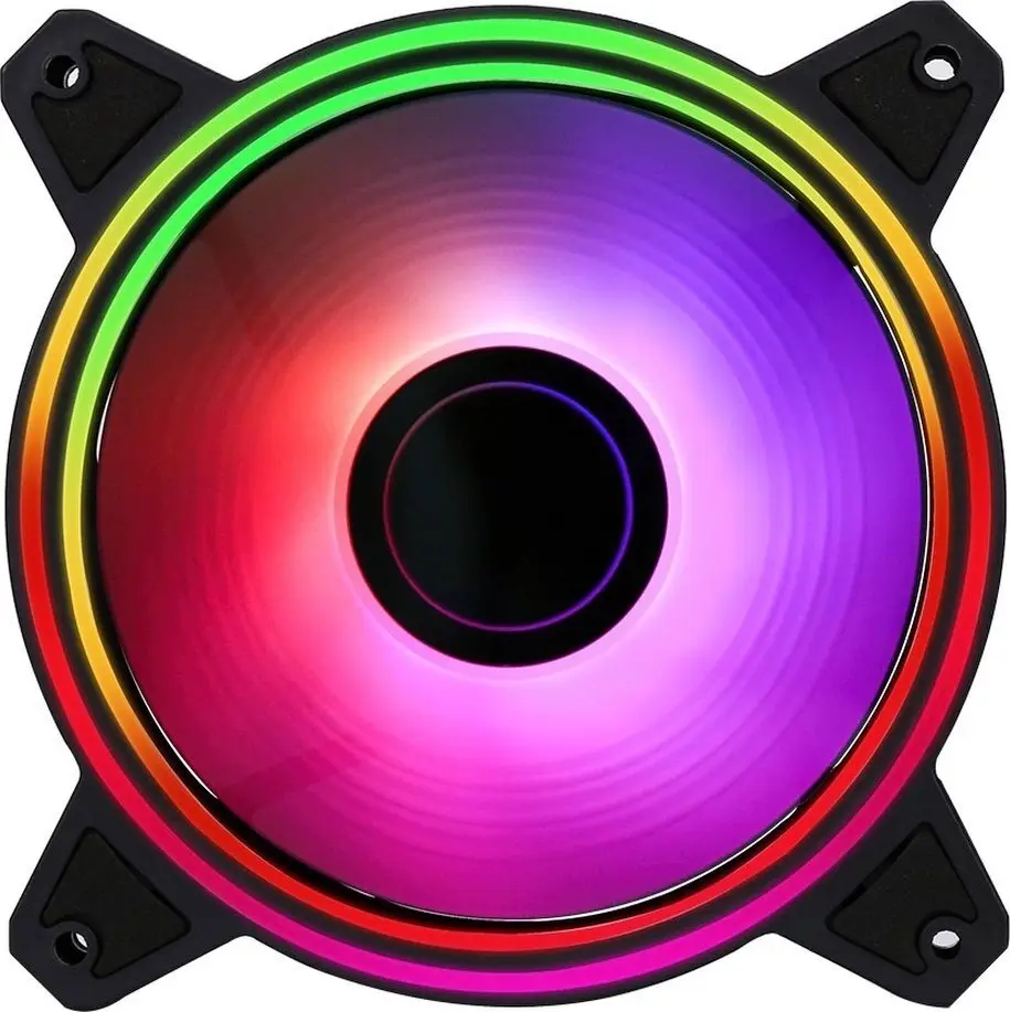 Корпусный вентилятор 2E Gaming Air Cool Infinity M ACF120IMW-ARGB, 120mm, 1200rpm, 3pin, 3pin+5VAura, 22dBa