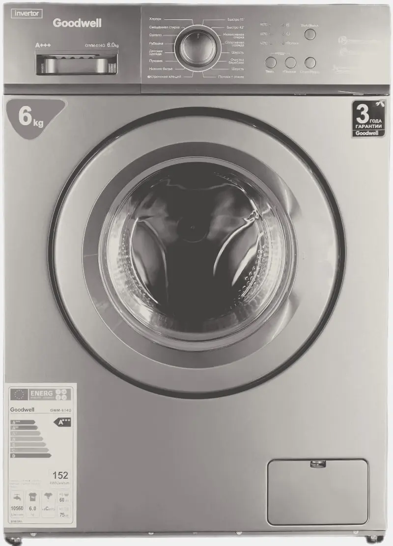 Стиральная машина Goodwell GWM-614 Inverter Grey