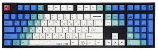 Клавиатура игровая Varmilo Keyboard MA108M V2 Summit R2, EC Sakura V2