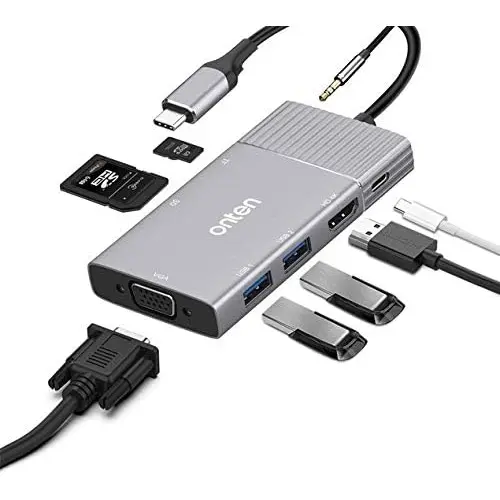 Многофункциональный адаптер ONTEN, Type-C