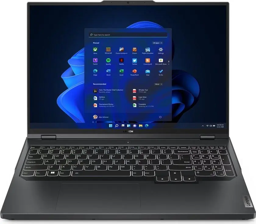 Ноутбук Lenovo Legion 5 Pro 16IRX8 / i5-13500HX / DDR5 16GB / SSD 512GB / RTX 4050 / WQXGA 16" Black