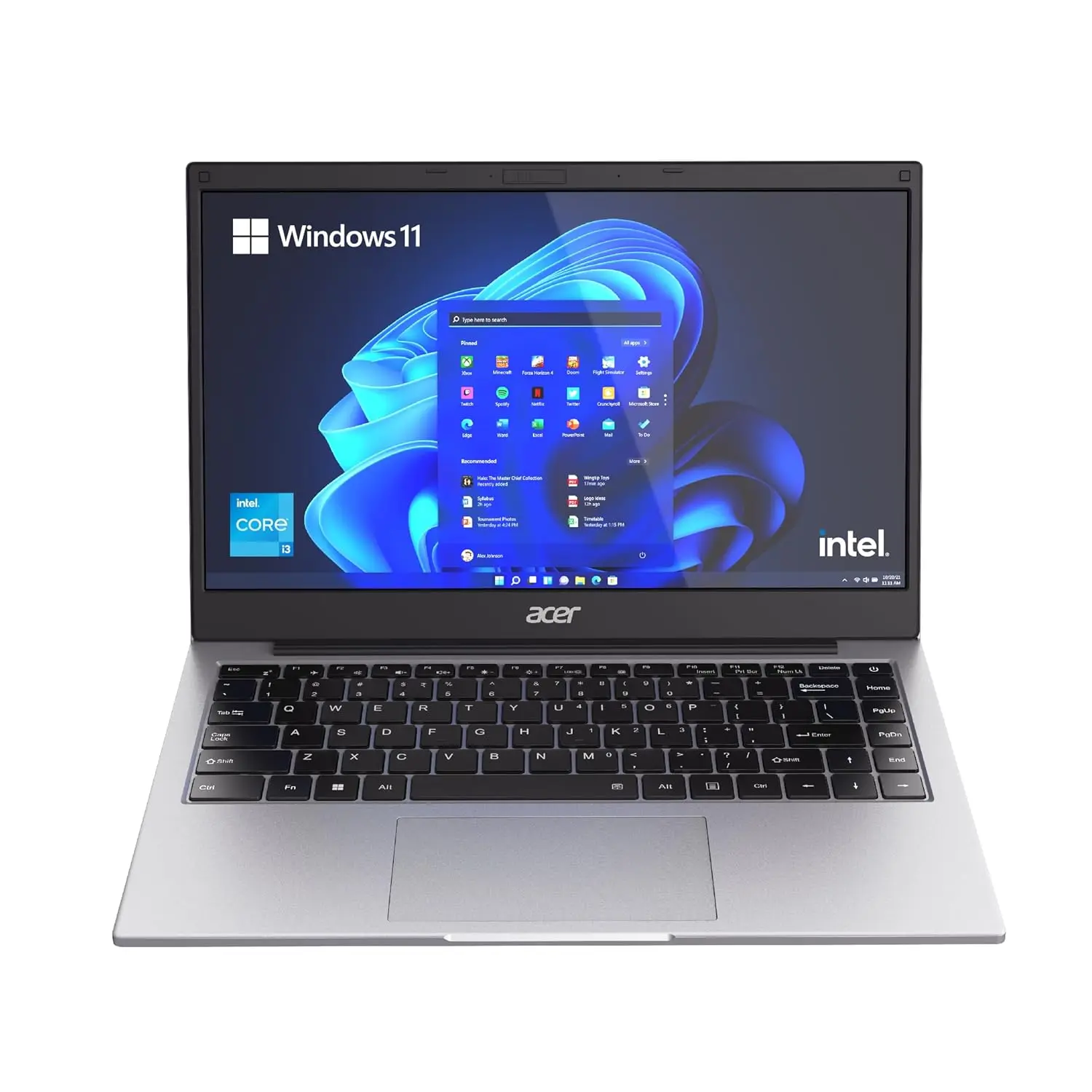 Ноутбук Acer Swift 3 SF314 / i3-1115G4 / DDR4 8GB / SSD 256GB / FHD 14"