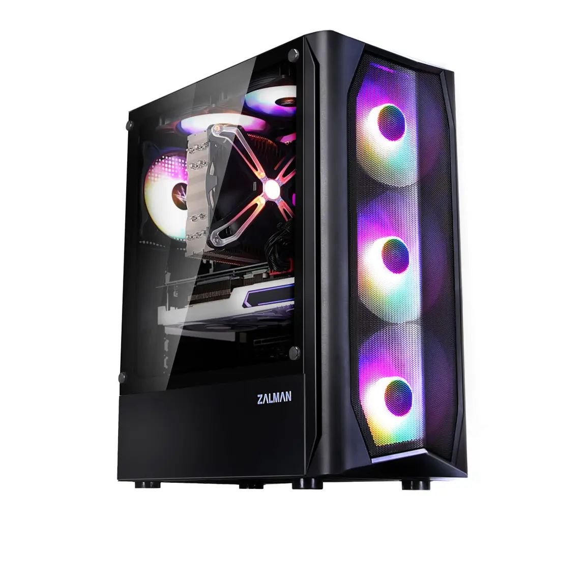 Игровой ПК intel core i5-12400F 16Gb DDR4 + 1Tb SSD RTX 3060 12Gb ZALMAN N4 Case