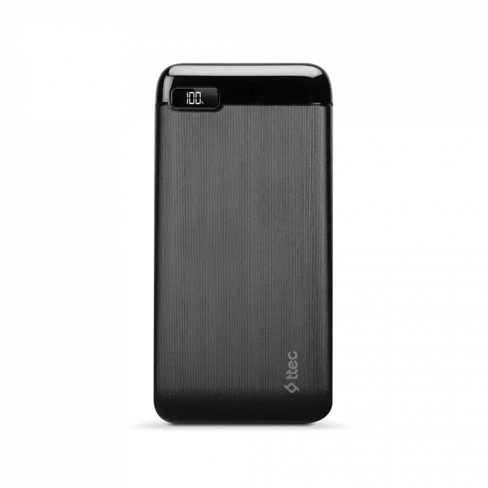 Power bank TTEC PowerSlim LCD PD 10000 mAh 2BB185S (черный)