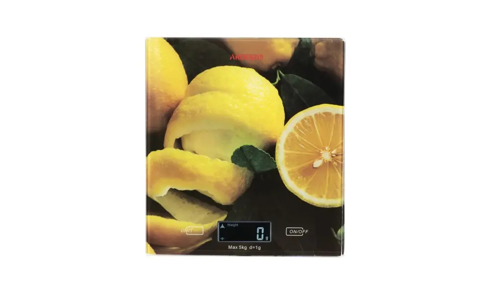 Кухонные весы Ardesto Lemon 5 кг SCK-893LEMON