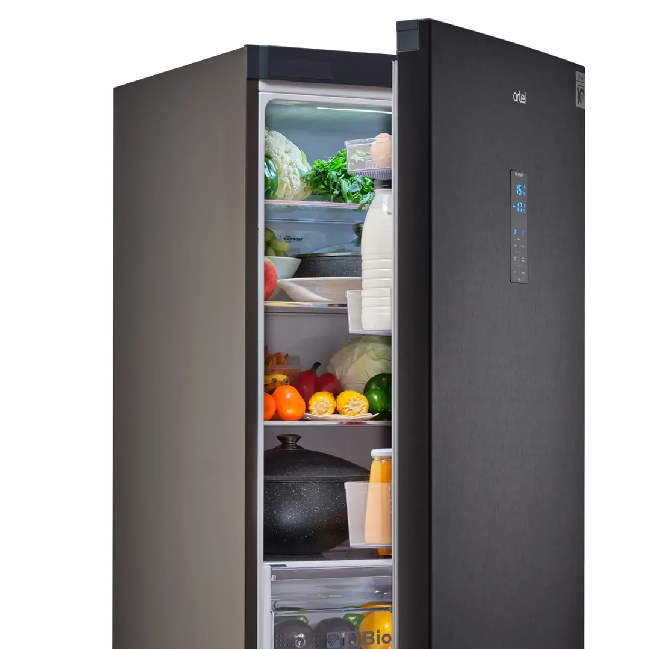 Холодильник Artel HD455RWENE INVERTER Quartz Blue
