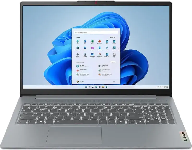 Noutbuk Lenovo IdeaPad Slim 3 15IRU8 / i3-1305U / DDR5 8GB / SSD 256GB / 15.6" Grey 82X7004BPS)