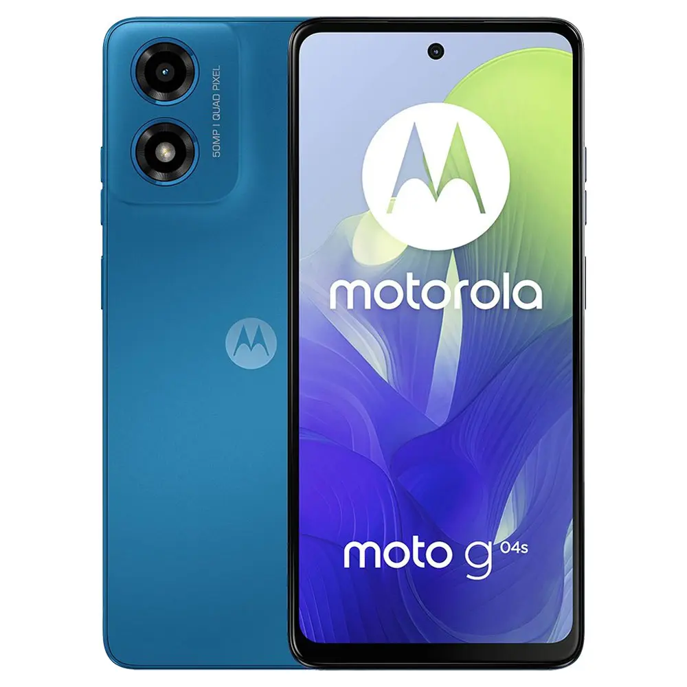 Motorola Moto G04s, Satin Blue, 4/128 GB