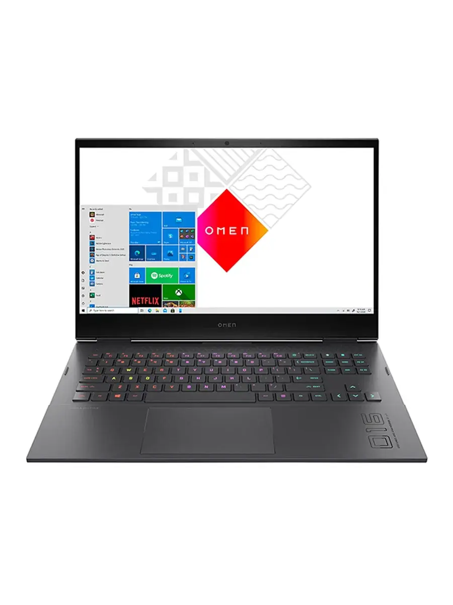 Noutbuk HP Omen 16-c0023ur [4H2L9EA] / R5-5600H / DDR4 16GB / SSD 1TB / RTX 3050 Ti 4GB / 16.1" Black
