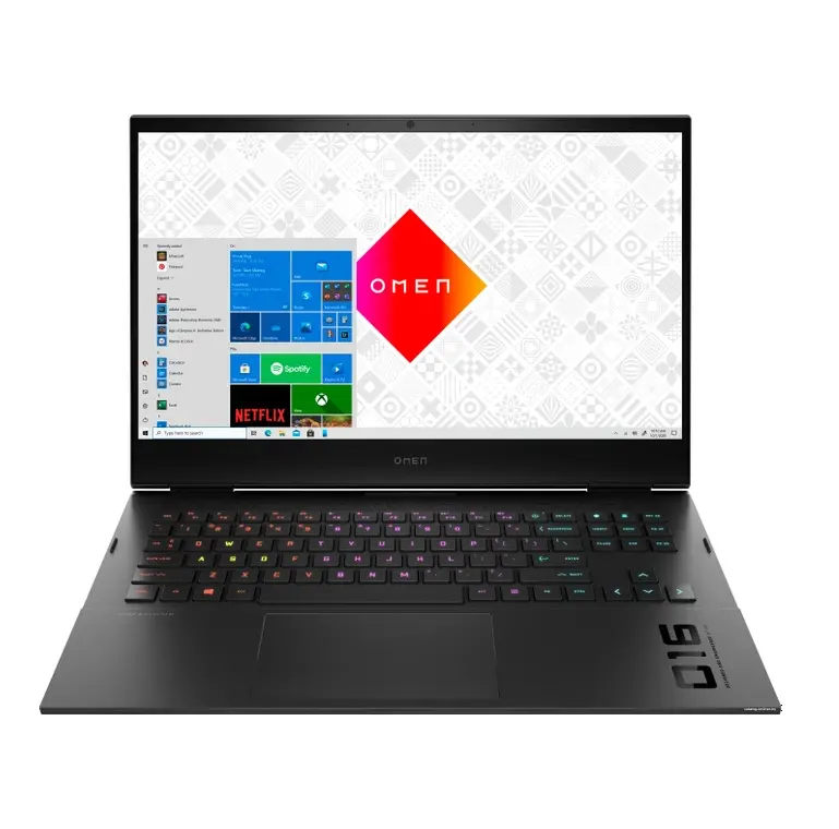 Ноутбук HP Omen 16-b0000ur(720) / i7-11800H / DDR4 16GB / SSD 512GB / IPS 144Hz 16.1"