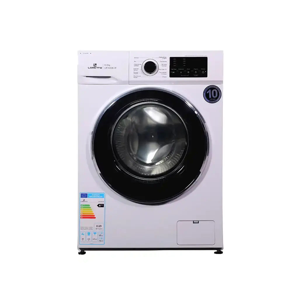 Kir yuvish mashinasi Loretto LW-6006W INV