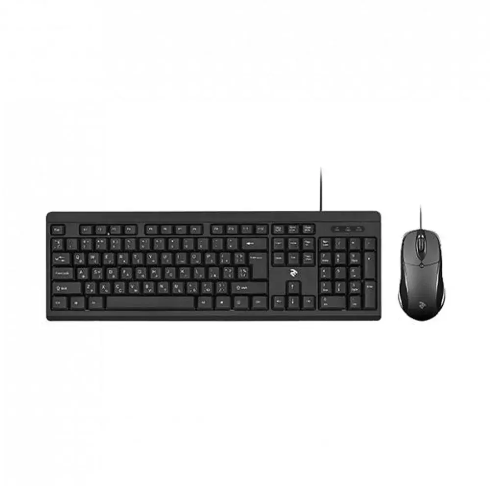 Комплект клавиатура + мышь 2E MK401 USB Black