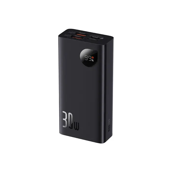 Portativ batareya Baseus Adaman2 10000mAh 30W qora