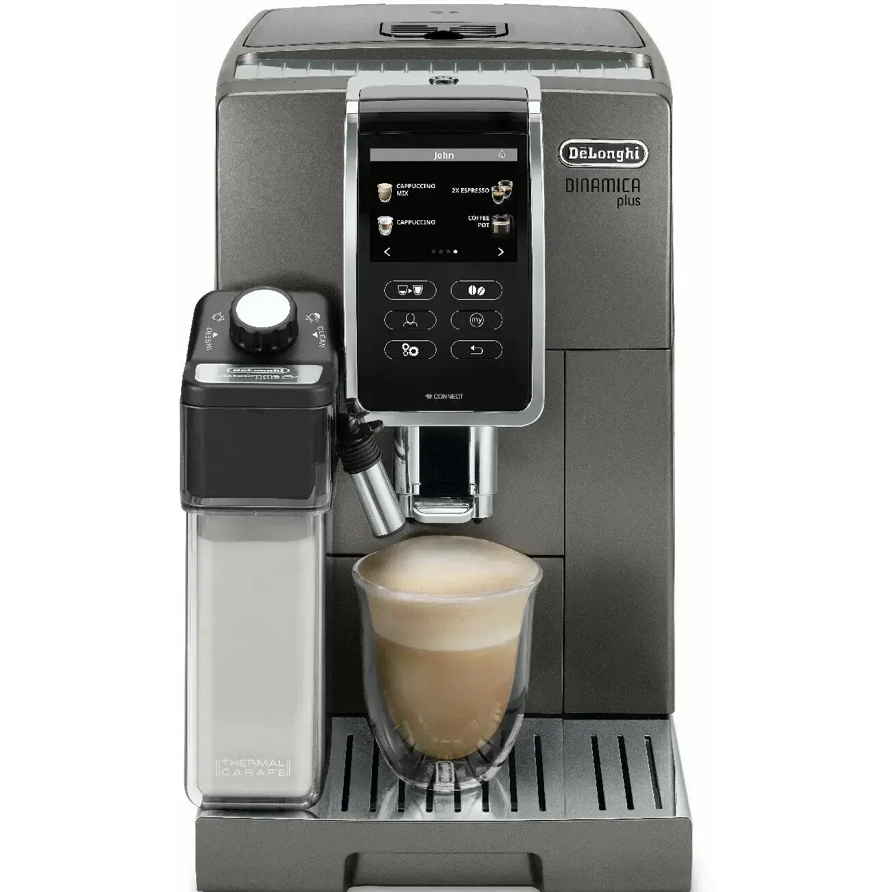Кофемашина DeLonghi ECAM370.95.T Dinamica Plus
