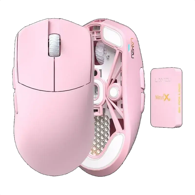 Simsiz sichqoncha Lamzu Maya X Light Pink