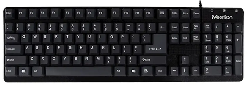 Klaviatura Meetion, Black, K202