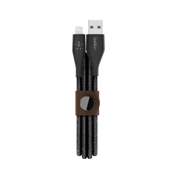 kabeli zaryadlovchi  Belkin DuraTek Plus Lightning to USB-A 1,2 m qora