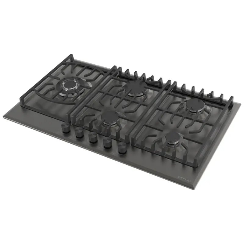 Gaz paneli Ziffler 94GTLK Dark Inox