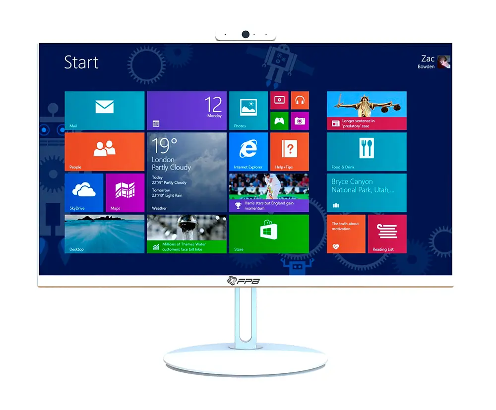 Monoblok FPB AIO C238W / G6900 / DDR4 4GB / SSD 128GB / FHD LED 23.8"