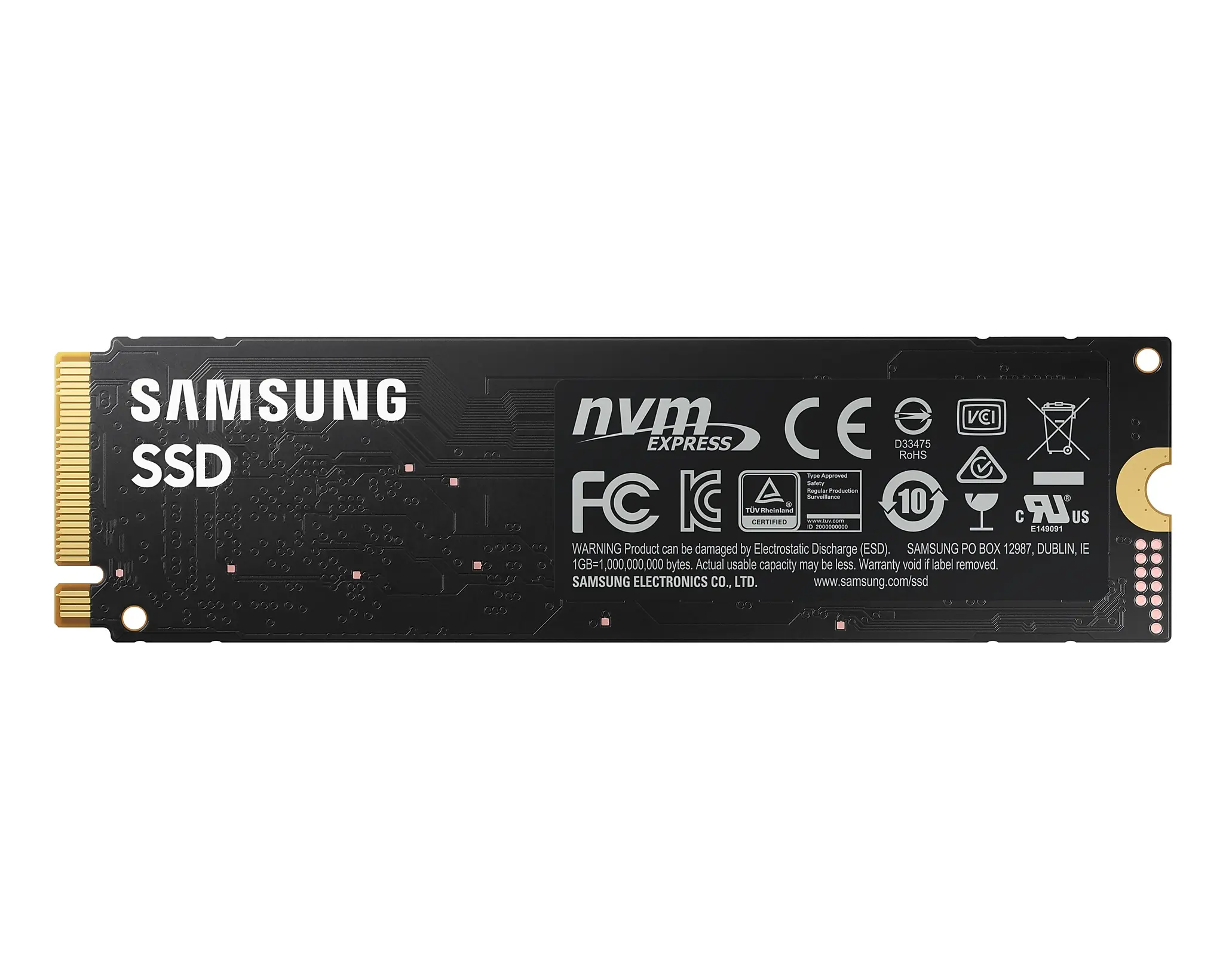 Saqlash SSD Samsung 980 NVMe M.2