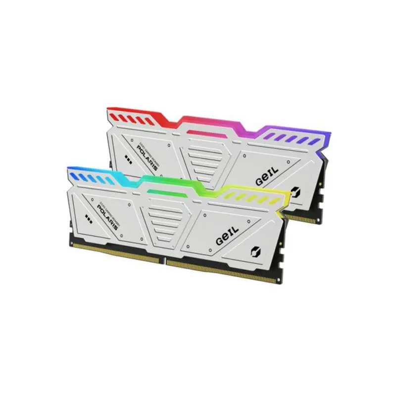 Оперативная память Geil Polaris RGB 32GB White DDR5 (2*16GB 5600MHz CL38)
