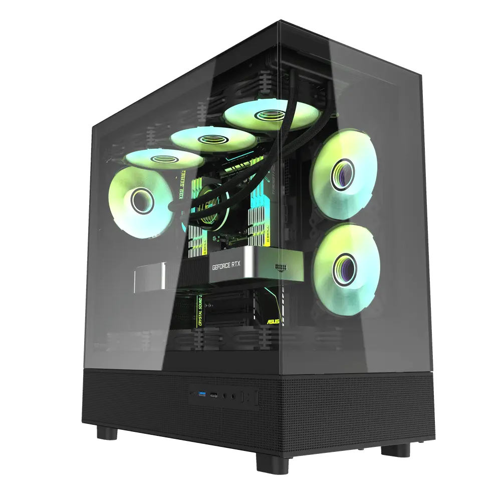 Kompyuter / R5-8500G / DDR 8GB / SSD 512GB / DarkFlash DRX90 Case