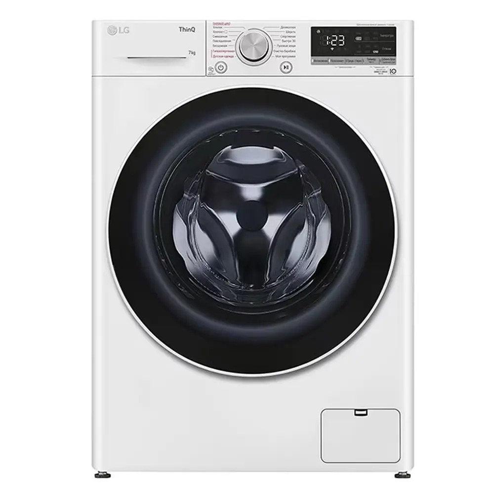 Стиральная машина LG F2V5HS0W Steam White