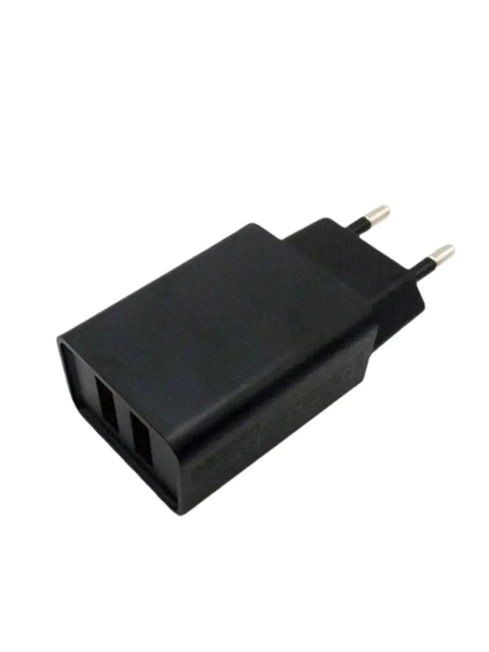 Зарядное устройство DENMEN DC02 2USB 2.1A Black/White