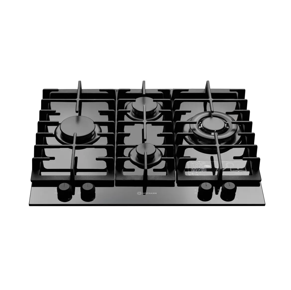 Варочная панель Hofmann CTV641TRBG-1/HF Black