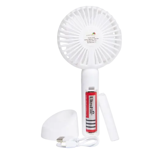 Portativ fan Softech Mini Fan White