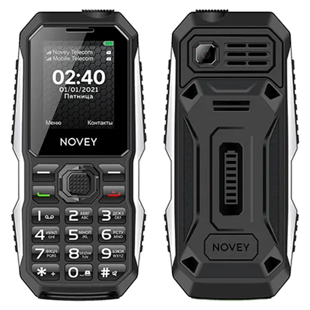 Uyali telefon Novey T240, Black