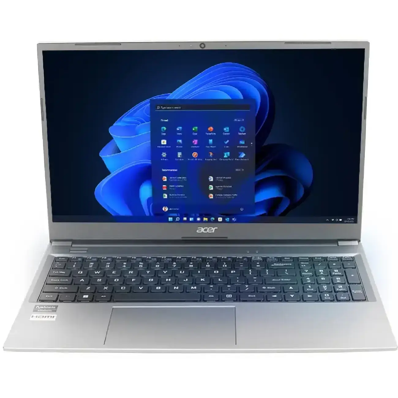 Ноутбук Acer Aspire Lite AL15-41 / R7 5700U / DDR4 16GB / SSD 512GB / 15.6" Steel Gray