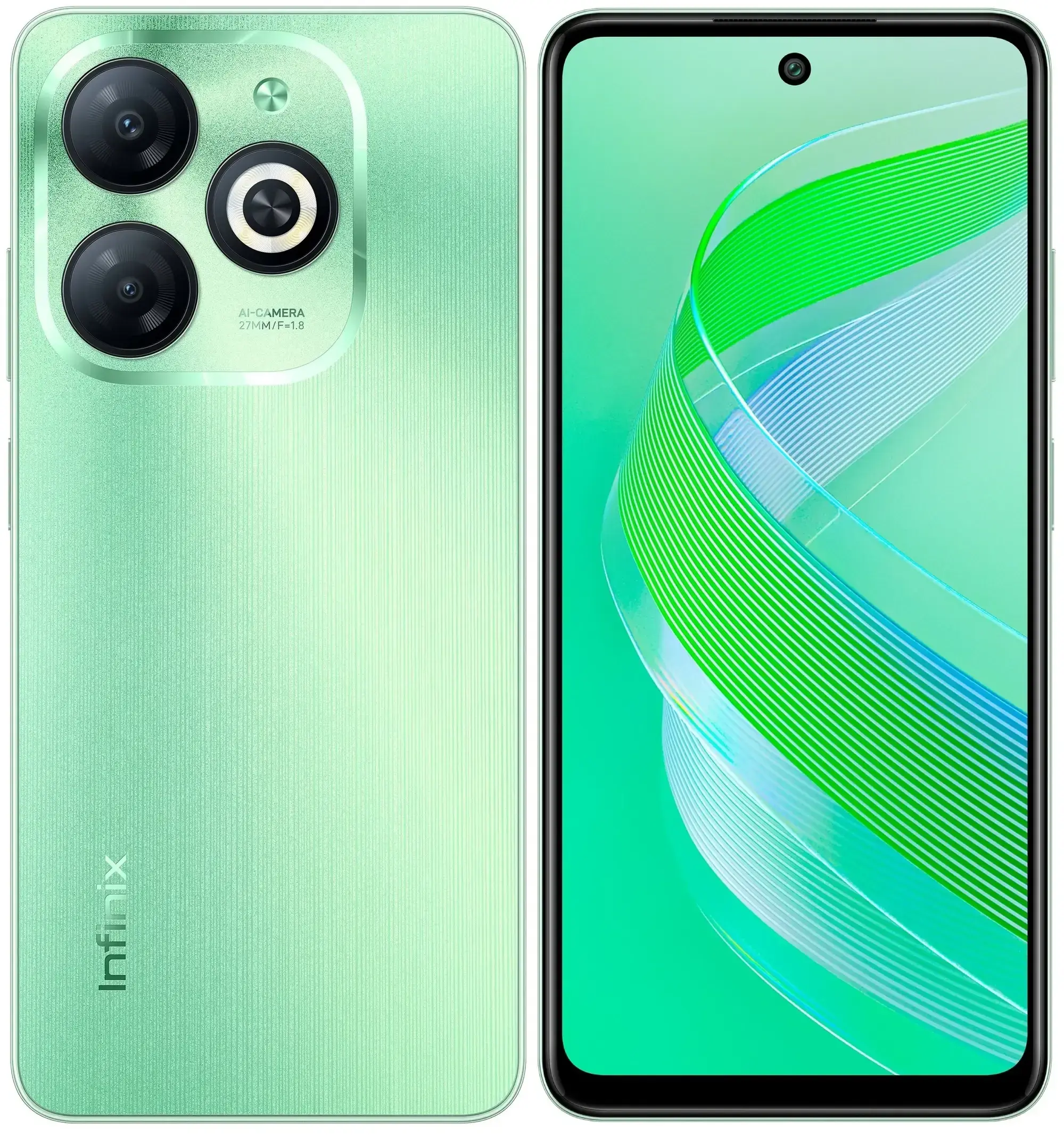 Infinix Smart 8, Crystal Green, 2/64 GB