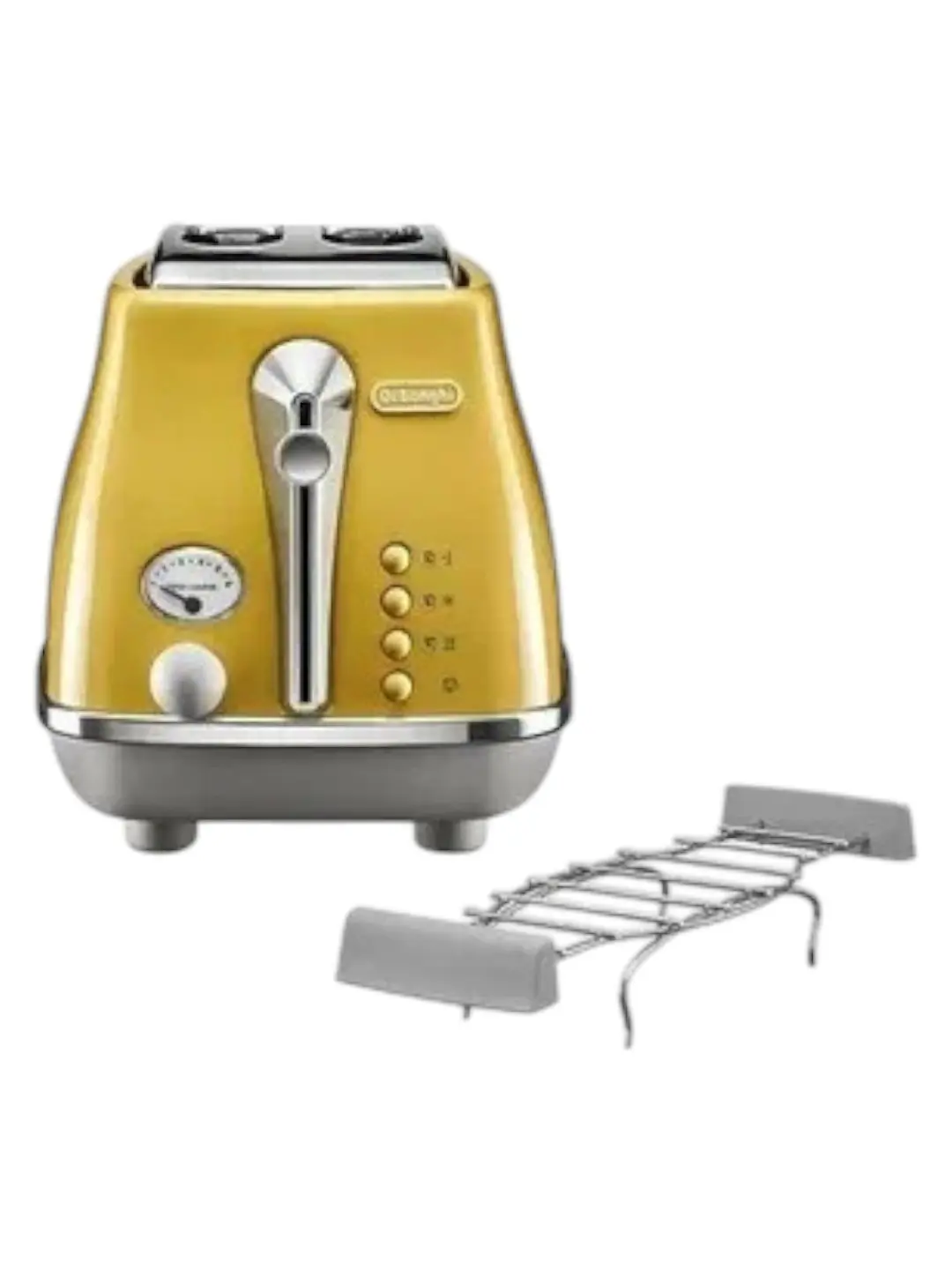 Тостер DeLonghi Icona Capitals CTOC2103.Y Yellow