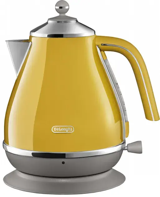 Электрочайник DeLonghi KBOC2001.Y 1.7L Yellow