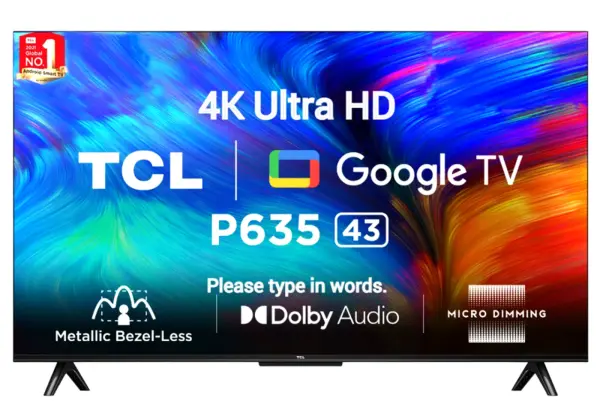 Televizor TCL 43P635 4K UHD Smart TV 43"