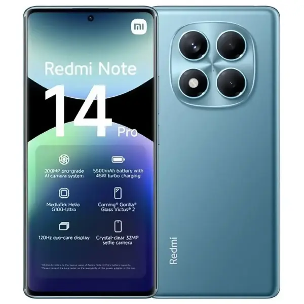 Xiaomi Redmi Note 14 Pro, Ocean Blue, 12/256 GB